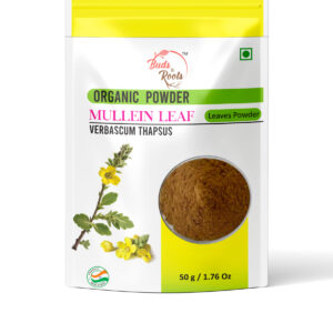 Buds & Roots Mullein Leaf Powder in Trinidad and Tobago, finely ground mullein leaf powder in convenient packaging for everyday herbal use.